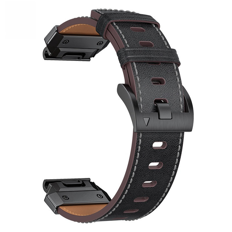 Genuine Leather Watch Strap for Garmin