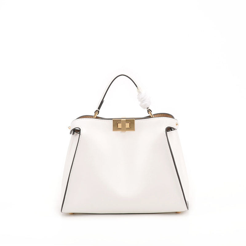 Women's leather crossbody handbag shoulder bag