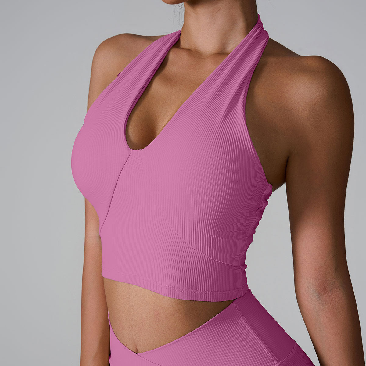 Underwear with neck strap yoga tank top